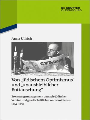 cover image of Von "jüdischem Optimismus" und "unausbleiblicher Enttäuschung"